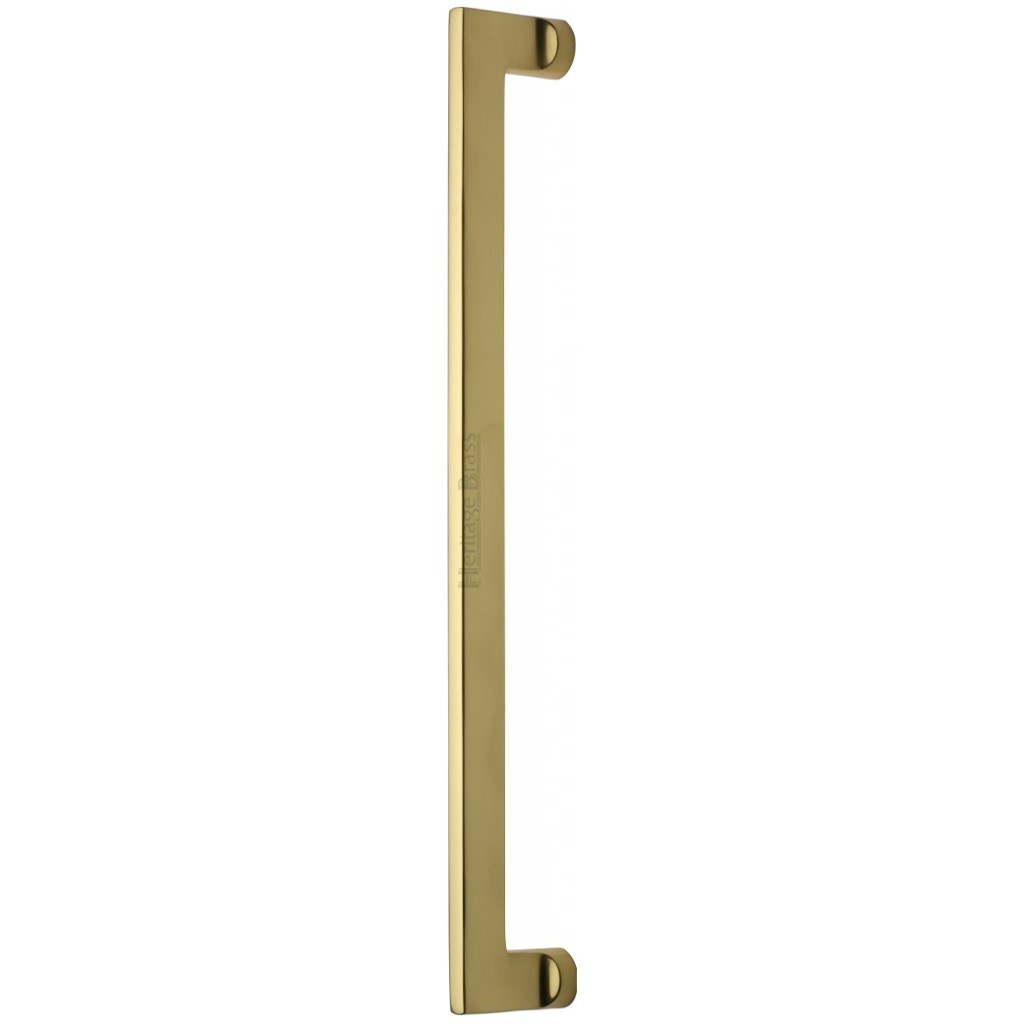 M Marcus Heritage Brass Door Pull Handle Apollo Design 460mm length